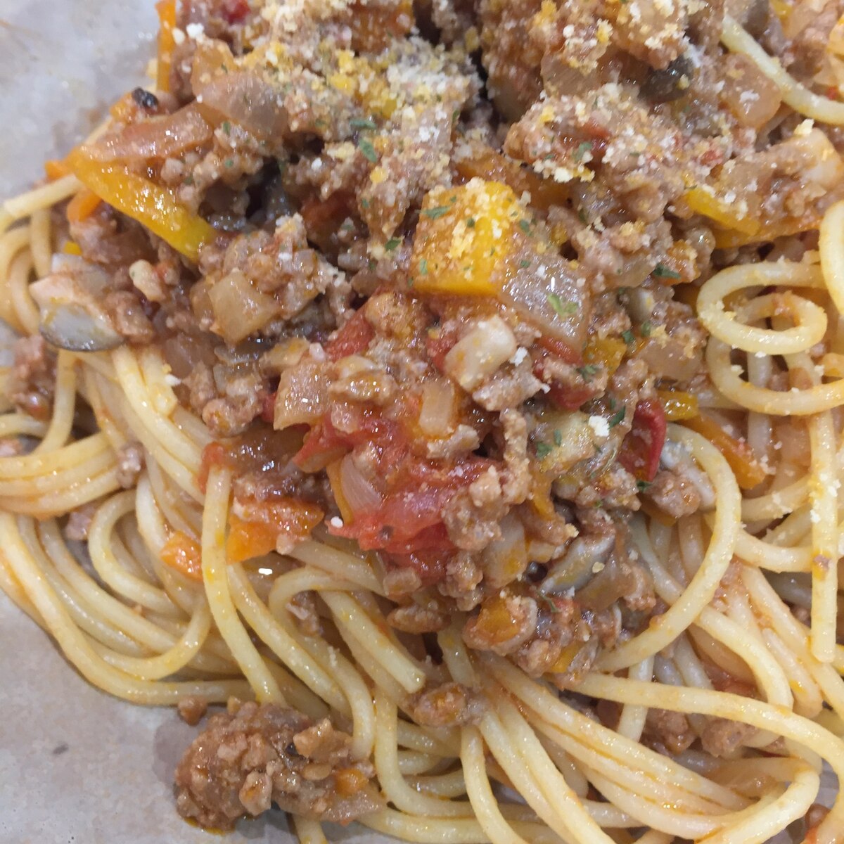 トマトたっぷり ミートソースパスタ レシピ 作り方 By まき まま 楽天レシピ トマトたっぷり ミートソースパスタ レシピ 作り方 By まき まま 楽天レシピ